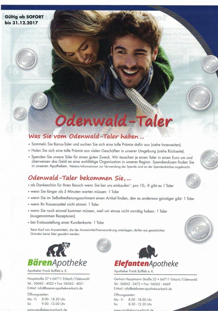 Apotheke Taler-Spenden